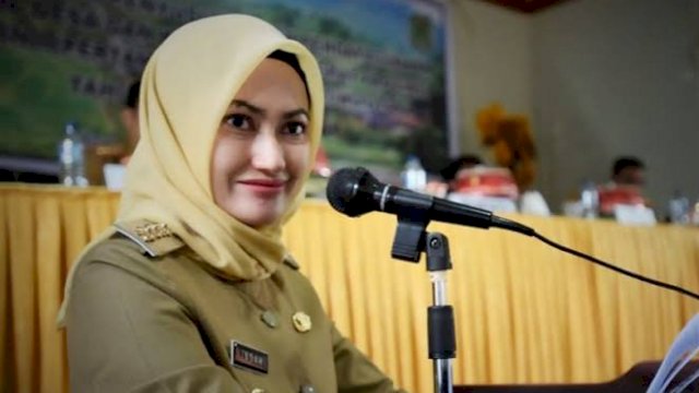 Bupati Luwu Utara, Indah Putri Indriani.