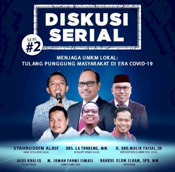 Apindo Sulsel Gelar Diskusi Bahas UMKM Sebagai Tulang Punggung Masyarakat di Era Covid-19