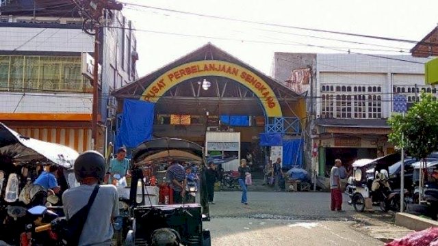 Pasar Sentral Sengkang Kabupaten Wajo. (foto: internet)