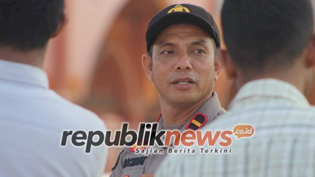 Kapolsek Mawasangka, Ipda La Ode Rachmat.