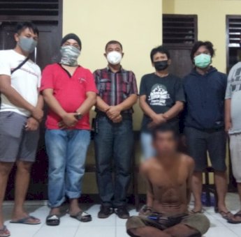 Tim Tangkap Polsek Pammana Wajo Amankan Terduga Pencuri HP dan Sepeda Motor