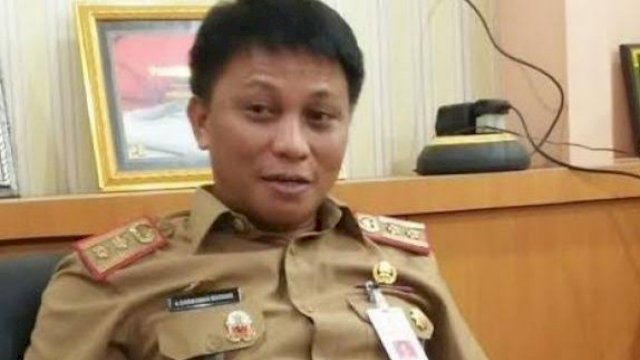 Kepala Dinas Tenaga Kerja dan Transmigrasi Sulsel, Andi Darmawan Bintang.