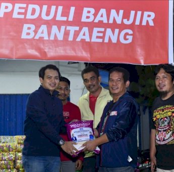 Responsif Bencana, Aliyah Mustika dan Tiga Sisi Foundation Salurkan Bantuan Logistik di Bantaeng