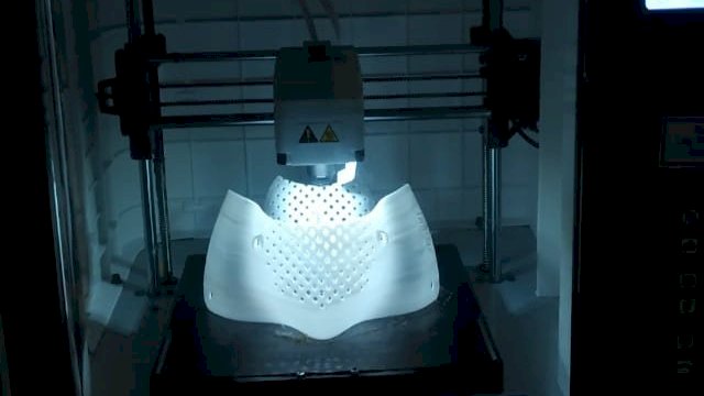Masker 3D karya FTI UMI.