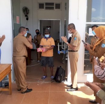 Setengah Dari Jumlah Pasien Positif Covid-19 di Buton Tengah Dinyatakan Sembuh