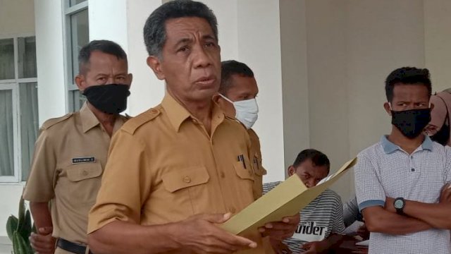 Kepala Dinas Ketenagakerjaan dan Transmigrasi Provinsi Sultra, Saemu Alwi.