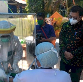 Sehari Jelang PSBB, Pemkot Makassar Gelar Rapid Test Massal