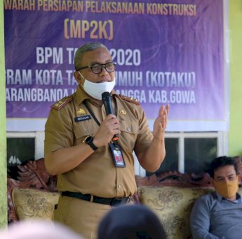 Kadis Perkimta Harap Program Kotaku Gowa Jadi Contoh Nasional