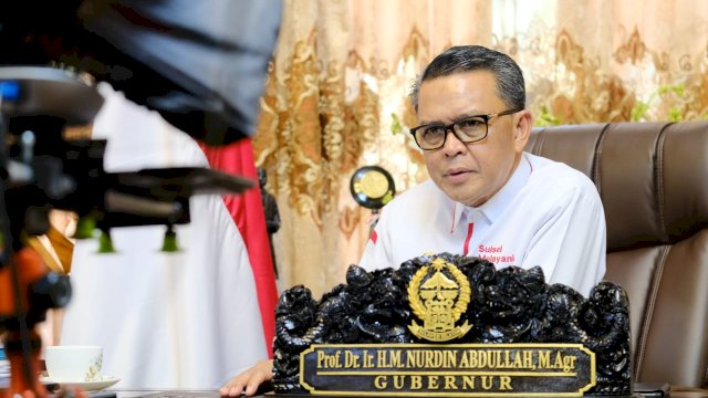 Gubernur Sulsel, Prof. Nurdin Abdullah.
