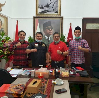 Dilan Temui Hasto, Besok PDIP Serahkan Rekomendasi