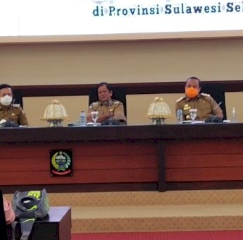 Wagub Sulsel Dorong Strong Leadership Kabupaten dan Kota Hadapi Wabah Corona