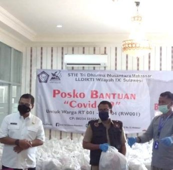 Iqbal Apresiasi Posko Covid-19 Apresiasi Posko Covid-19 STIE Tri Dharma Nusantara