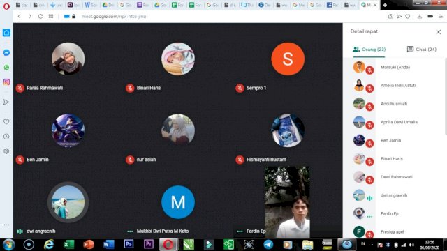 Pandemi Covid-19, LMP UNM Kembali Gelar Seminar Proposal Penelitian Lembaga Dan Seminar Hasil Anggota Secara Daring