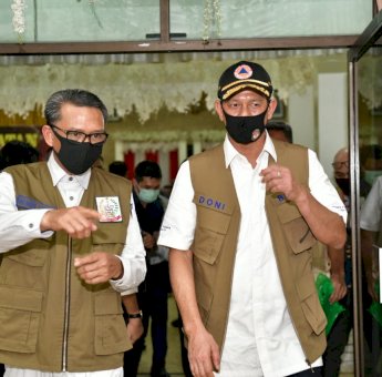 Nurdin Abdullah Paparkan Strategi Penanganan Covid-19 ke Ketua Gugus Tugas Pusat