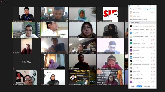 Bisakah Pilkada 2020 ditengah Covid-19? Rektor Unibos dan CMI Ajak Diskusi