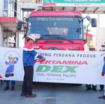 Fuel Terminal Palopo Lakukan Penyaluran Perdana Produk Pertamina Dex