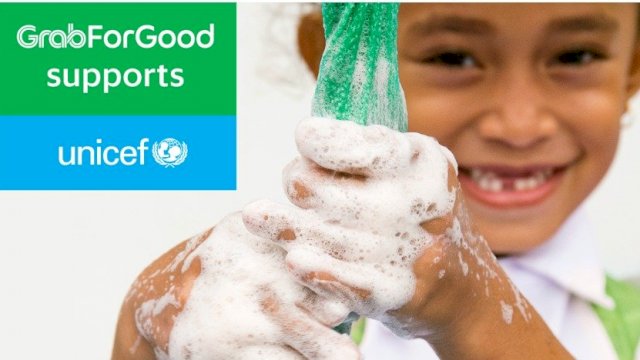 UNICEF dan Grab Kolaborasi Sediakan Sanitasi Dasar untuk Lindungi Anak dari Covid-19