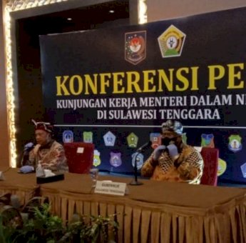 Dikunjungi Mendagri, Gubernur Ali Mazi Sampaikan Pilkada di Muna Sangat Miris