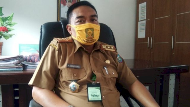 Kepala Dinas Sosial Kabupaten Soppeng, Andi Sumangerukka.