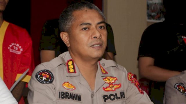 Kabid Humas Polda Sulsel, Kombes Pol Ibrahim Tompo.
