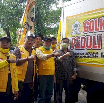 Golkar Peduli Salurkan Bantuan ke Luwu Utara