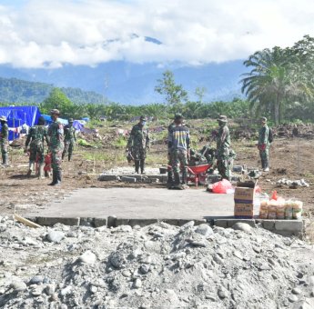 400 Huntara Korban Banjir Bandang Lutra di Target Rampung Dalam Sebulan