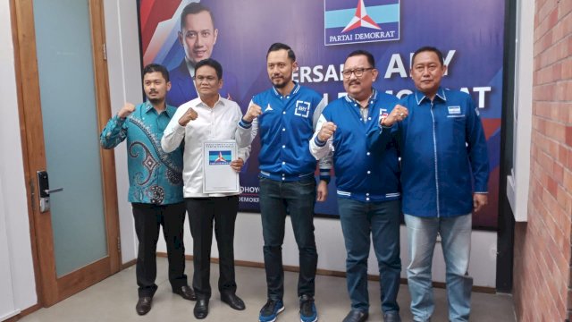 Pilkada Barru 2020: Demokrat Resmi Usung Suardi Saleh-Andi Mirza Riogi