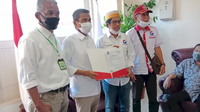 Pilkada Lutra 2020. Tahar Rum-Rahmat Laguni Terima B1-KWK Perindo