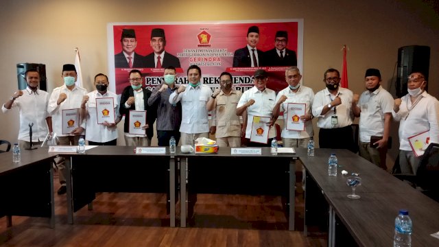 Terbitkan Lima Rekomendasi, Ini Kandidat Jagoan Gerindra di Sulsel