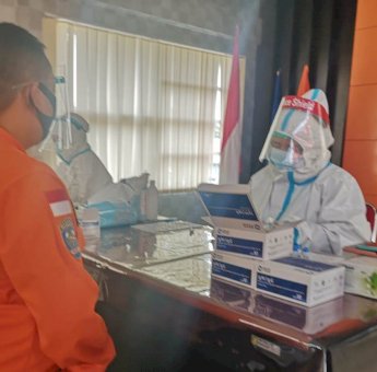 Basarnas Kendari Lakukan Rapid-test kedua, Ini Hasilnya