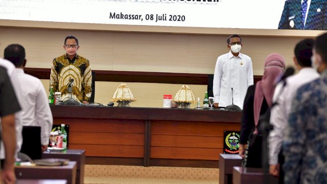Dikunjungi Mendagri, Nurdin Abdullah Laporkan Persiapan Pilkada Serentak di Sulsel