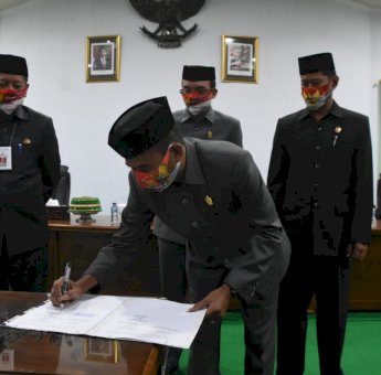 Di Rapat Paripurna DPRD Soppeng, Kaswadi: Jangan Ada Lagi Temuan Berulang Ditahun Mendatang