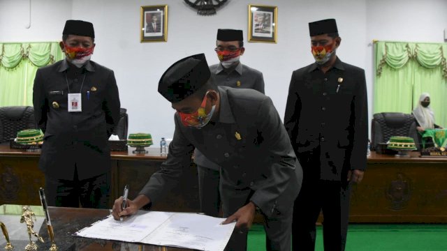 Di Rapat Paripurna DPRD Soppeng, Kaswadi: Jangan Ada Lagi Temuan Berulang Ditahun Mendatang