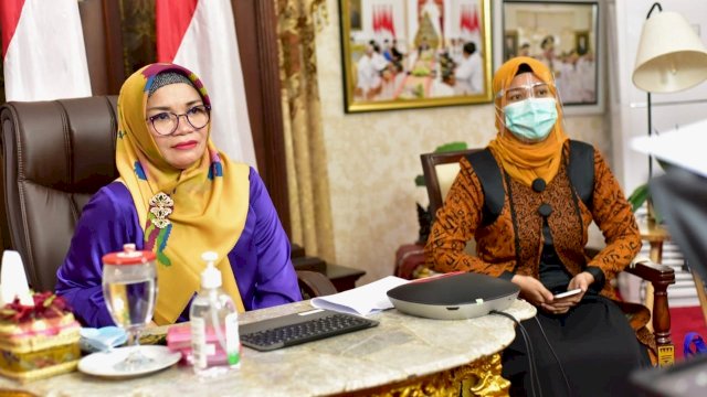 Ketua PKK Sulsel Sosilasi Aturan Pengoperasian Posyandu di Masa Pandemi