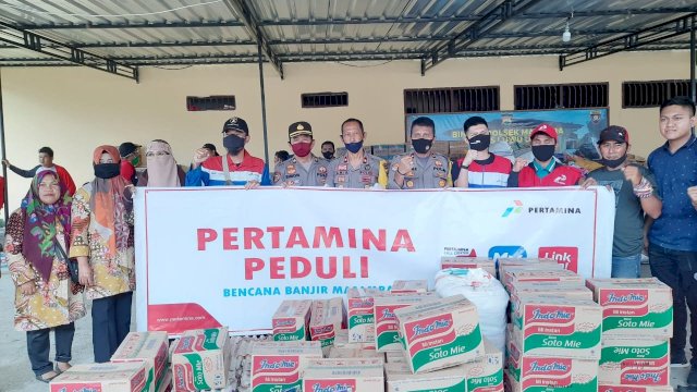 Banjir Bandang Luwu Utara, Pertamina Peduli Mulai Salurkan Bantuan