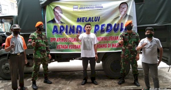 Apindo Peduli Mulai Salurkan Bantuan untuk Korban Banjir Bandang Luwu Utara