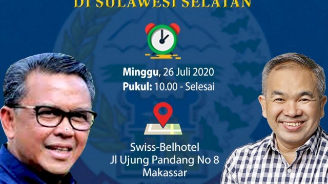 Dr Aqua Dwipayana Motivasi Puluhan Anggota Gugus Tugas Covid-19 Sulsel