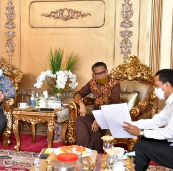 Gubernur Nurdin Abdullah dan Kepala BBJN Sulsel Bahas Progres Jalan Bua-Rantepao