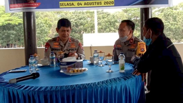 Diakhir Masa Jabatan Sebagai Kapolda Sultra, Irjen Pol Merdisyam Teken MoU dengan Pers