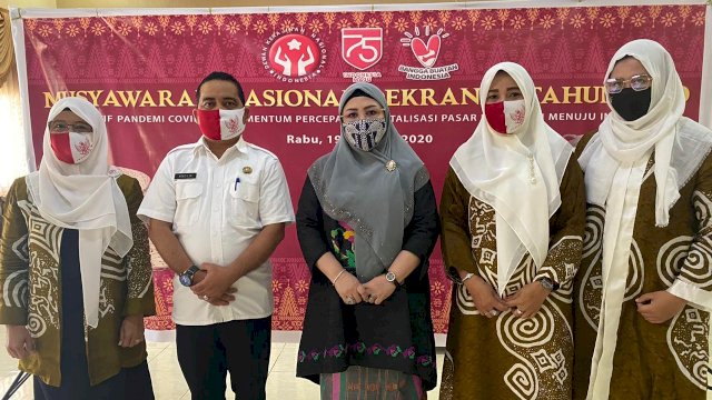 Virtual, Dekranasda Soppeng Ikuti Munas