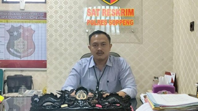 Kasat Reskrim Polres Soppeng, AKP Amri.