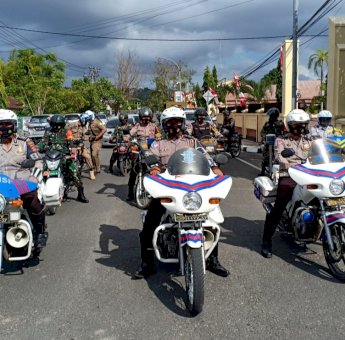 TNI dan Polri Patroli Covid-19, Nakes di Sinjai Dipaksakan Positif?