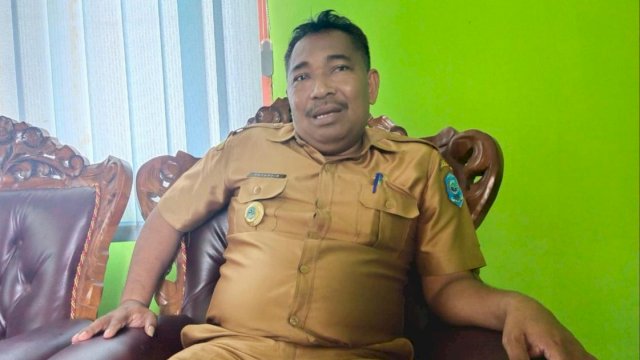 Kepala Dinas Pertanian Kabupaten Buton Tengah, Razuddin.