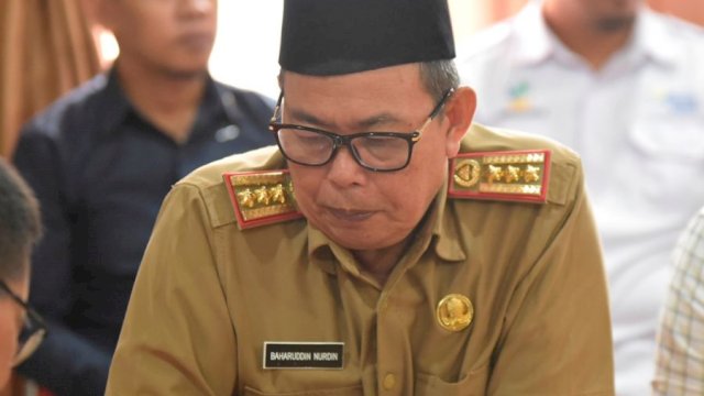 Kepala Badan Pengelolaan Keuangan dan Aset Daerah (BPKAD) Kabupaten Luwu Utara, Baharuddin Nurdin.