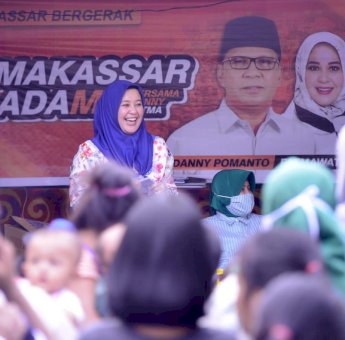 Pilwali Makassar 2020. Fatmawati Rusdi Dapat Sambutan Hangat Warga