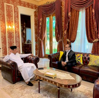 Jelang Musda Golkar Supriansa Sambangi Kediaman Pribadi NH