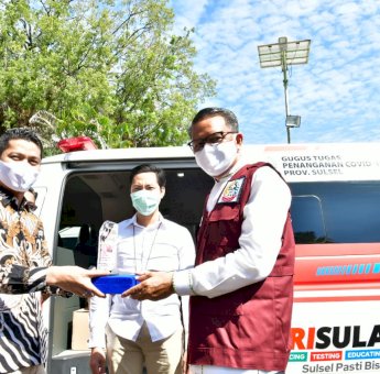 Nurdin Abdullah Launching Mobile Combat PCR Covid-19