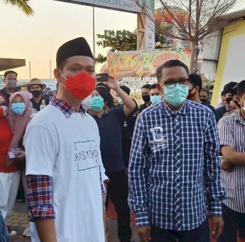 Bareng Fadli di Peresmian Lego-lego, Gubernur NA Pakai Kemeja Khas Dilan
