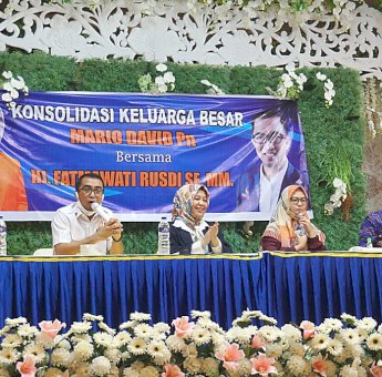 Mario David Kumpulkan Tim dan Keluarga Besarnya Menangkan Danny-Fatma