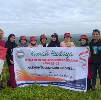 HUT RI Ke-75, Pancana Institut Buton Tengah Gelar Kemah Budaya di Bukit Alebo Konsel